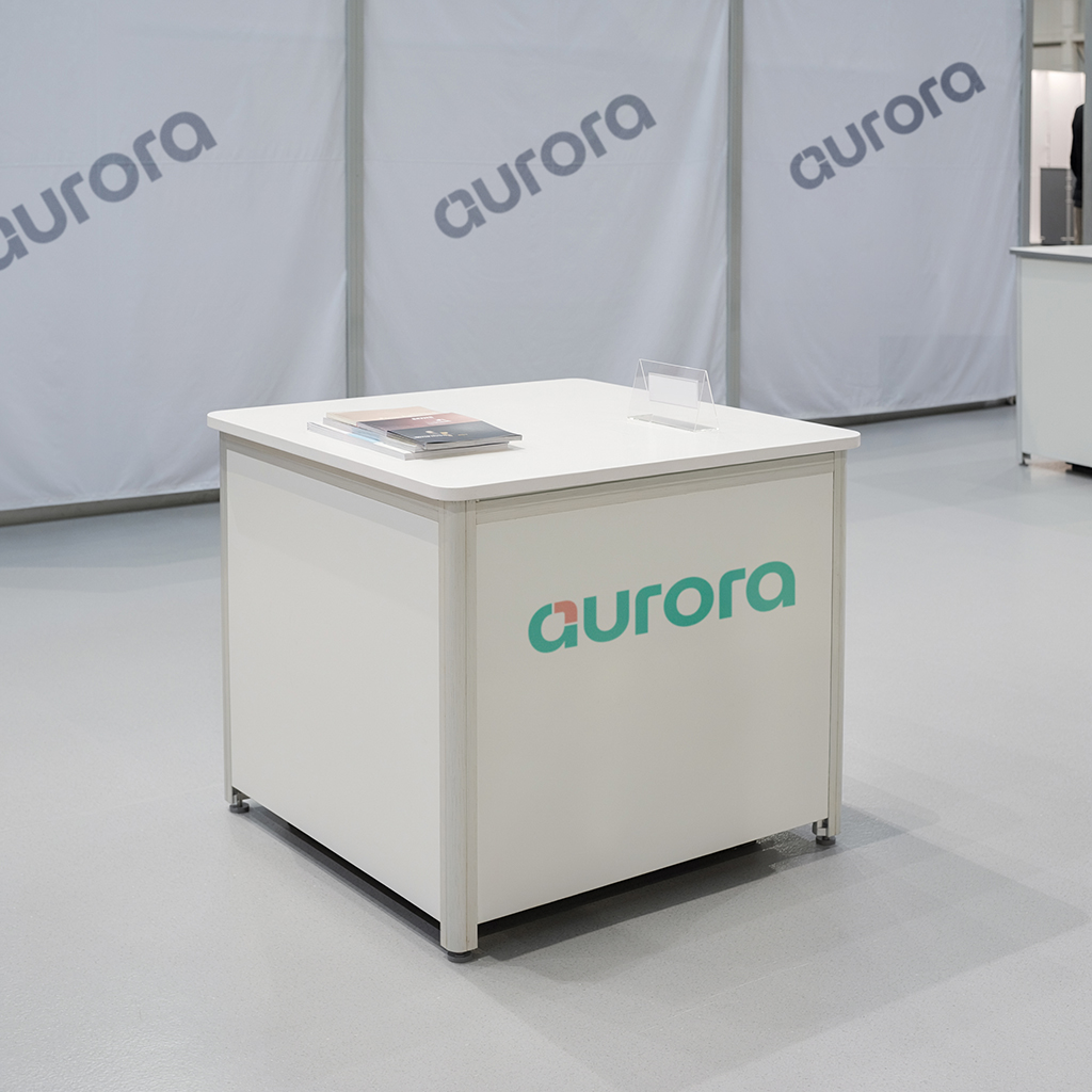 Aurora desk fieristico